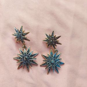 Christian Siriano Dangle star earrings